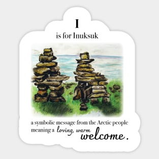 A Warm Welcome Sticker